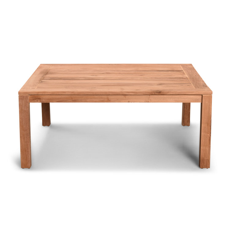 Joss & Main Hodges Teak Solid Wood Coffee Table Wayfair